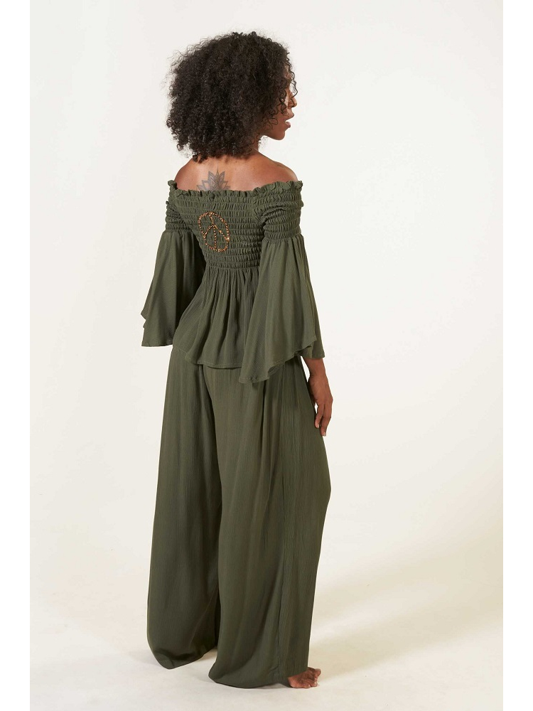 TOP SIMBOLO PAZ LENTEJUELAS