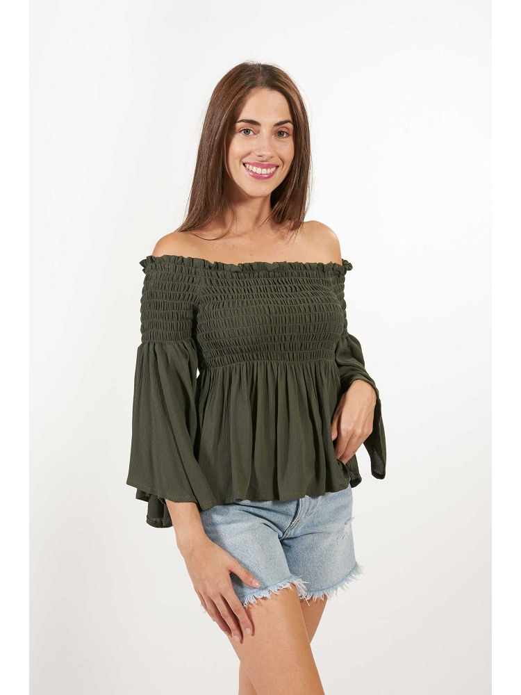 TOP SIMBOLO PAZ LENTEJUELAS