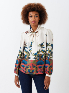 CAMISA SATEN LAZO CLLO. EST.FLORES