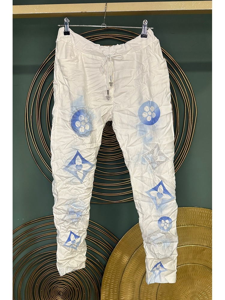 PANTALON ESTRELLAS CORAZONES FLORES 2