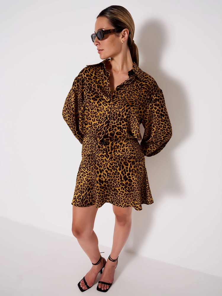 VESTIDO CORTO ANIMALIER 2