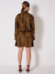 VESTIDO CORTO ANIMALIER