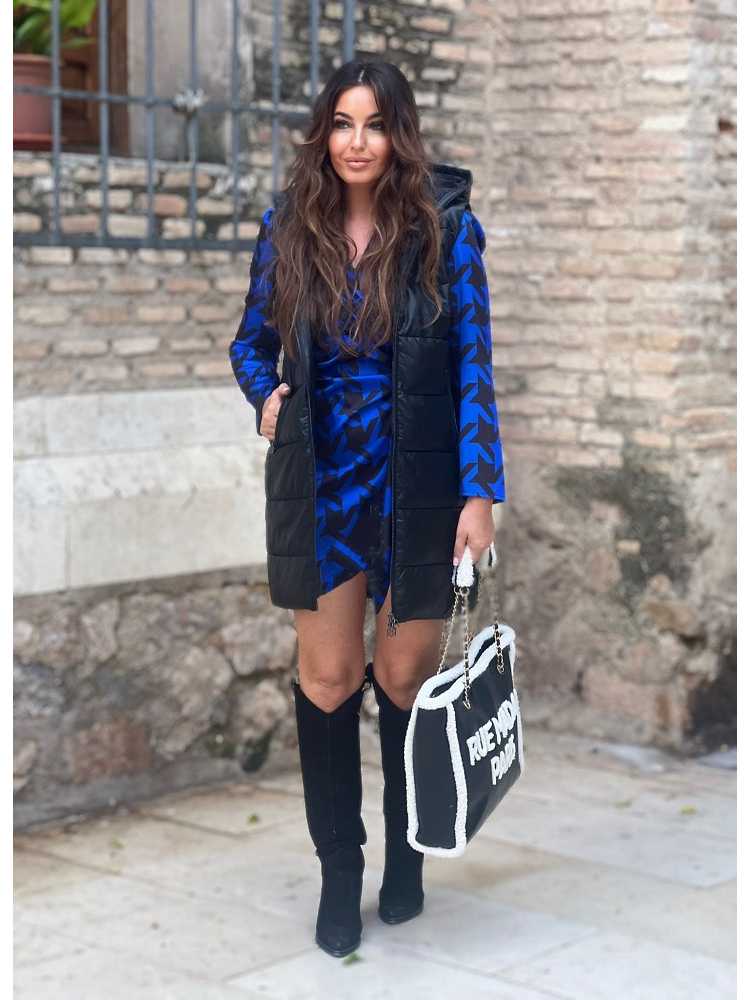 VESTIDO CORTO CRUZADO