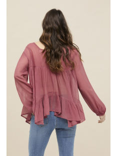 BLUSA GASA BORDADA CON ABALORIOS