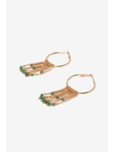 PENDIENTES ARO CON CADENAS COLGANTES