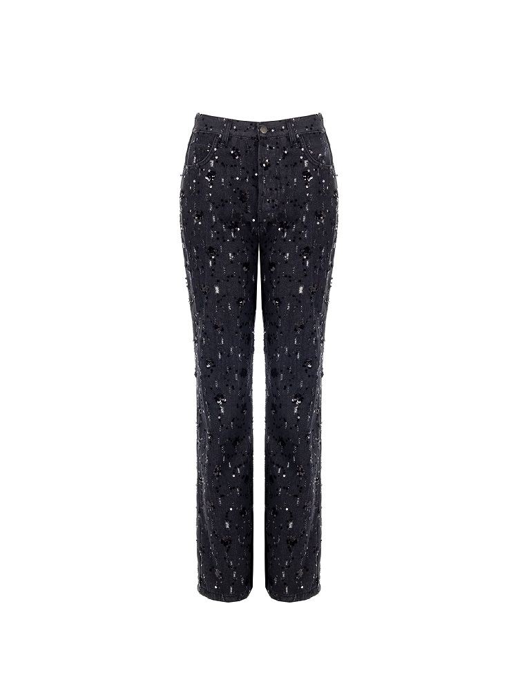 PANTALON VAQUERO LENTEJUELAS 2