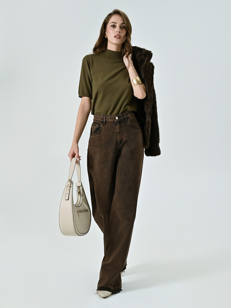 PANTALON VAQUERO ACAMPANADO