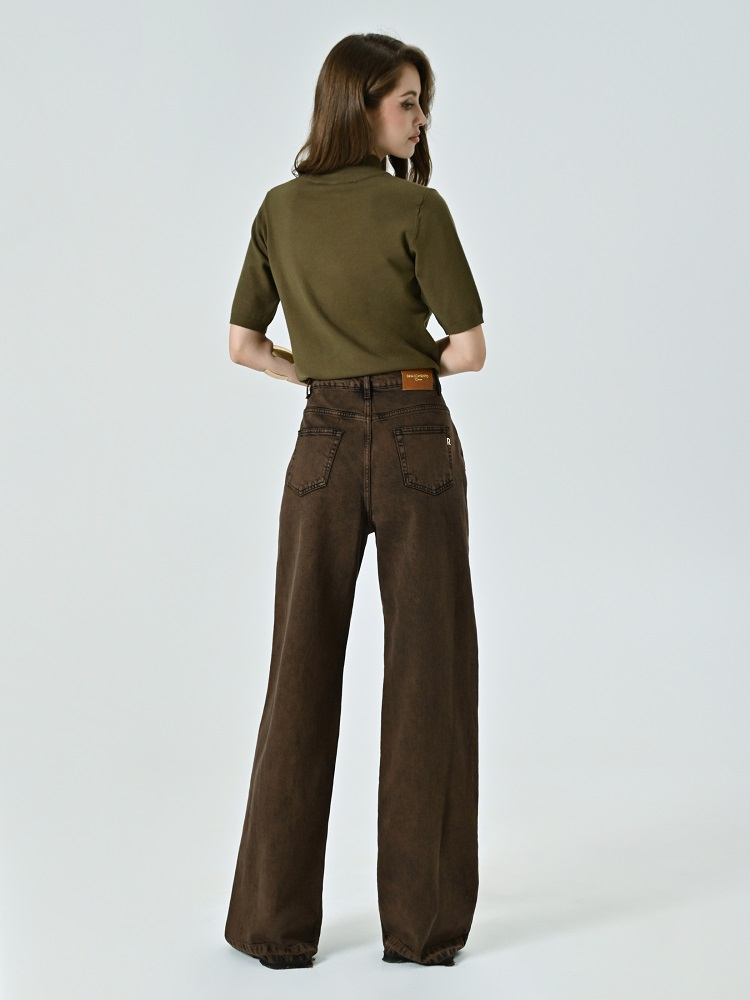 PANTALON VAQUERO ACAMPANADO