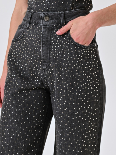 PANTALON VAQUERO PALAZZO CON STRASS