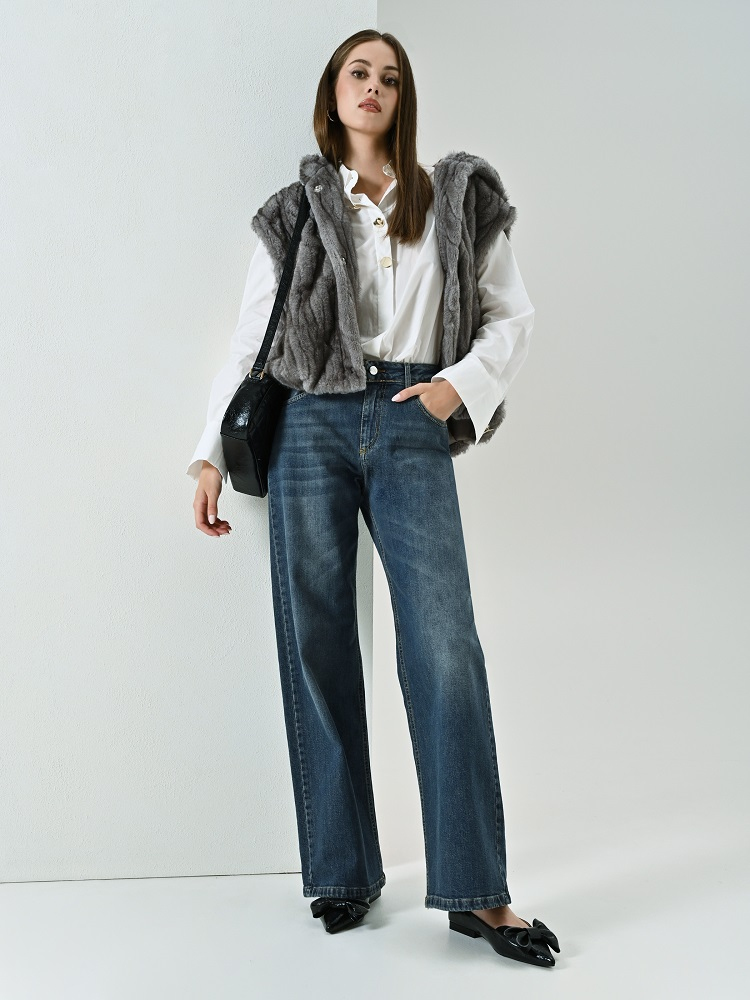 PANTALON VAQUERO PALAZZO