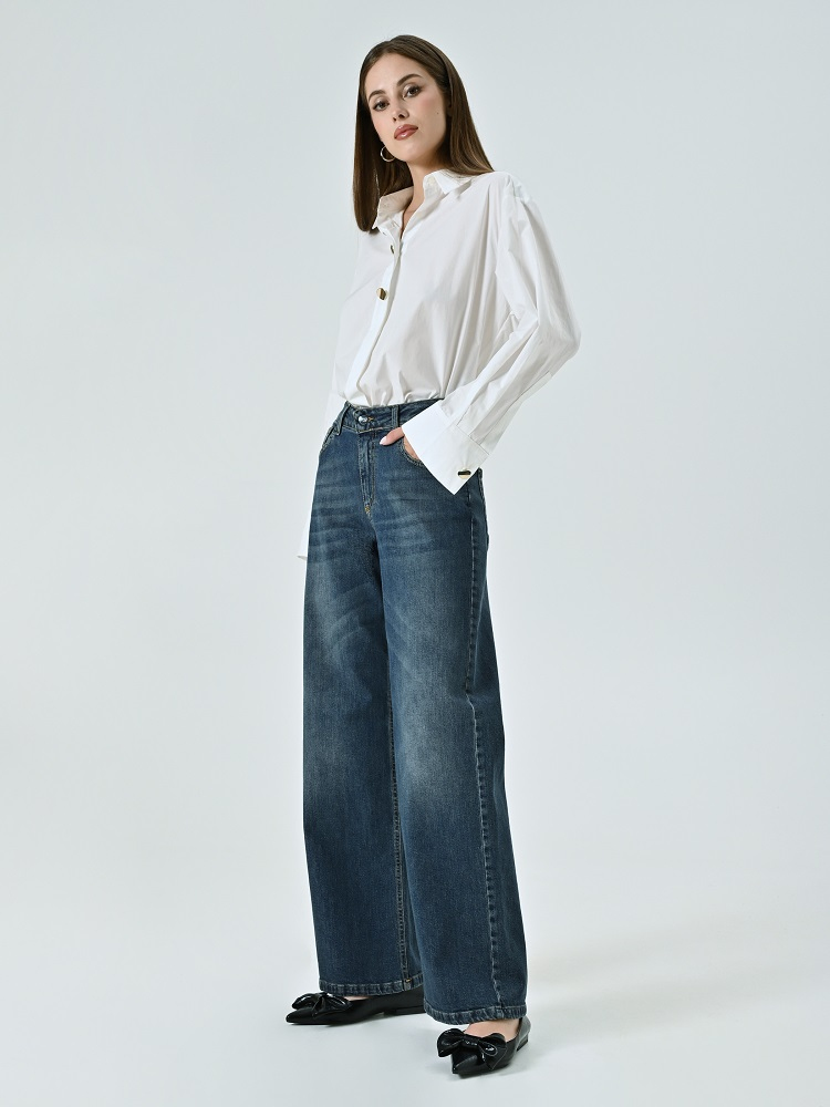 PANTALON VAQUERO PALAZZO