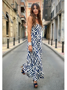 VESTIDO LARGO TIRANTES EST