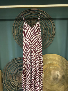 VESTIDO LARGO TIRANTES EST