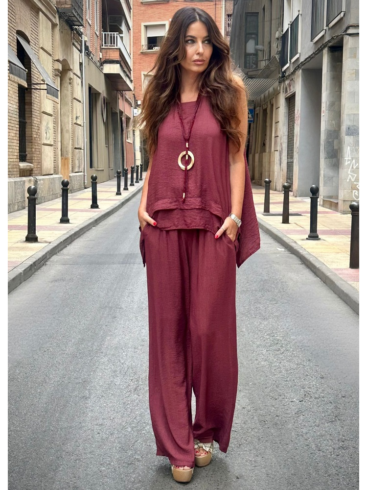 PANTALON CON CINTURON