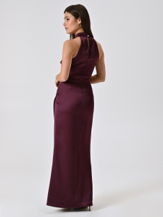 VESTIDO LARGO HALTER SIRENA