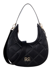BOLSO HOBO ACOLCHADO CON LOGO