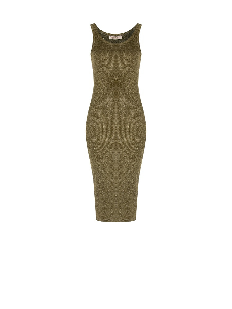VESTIDO PUNTO ENTALLADO