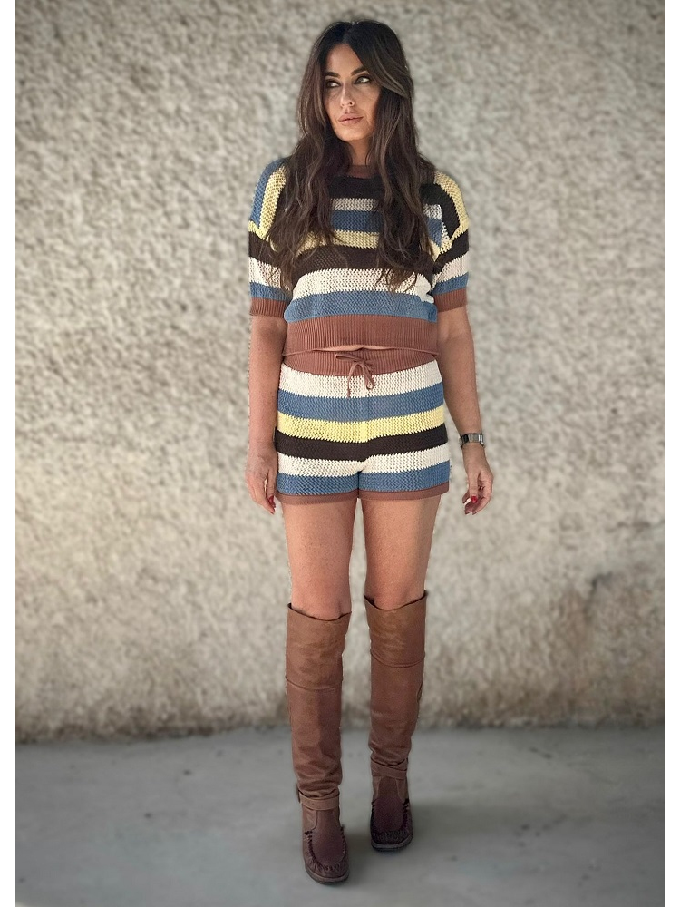 SHORT GANCHILLO RAYAS 2