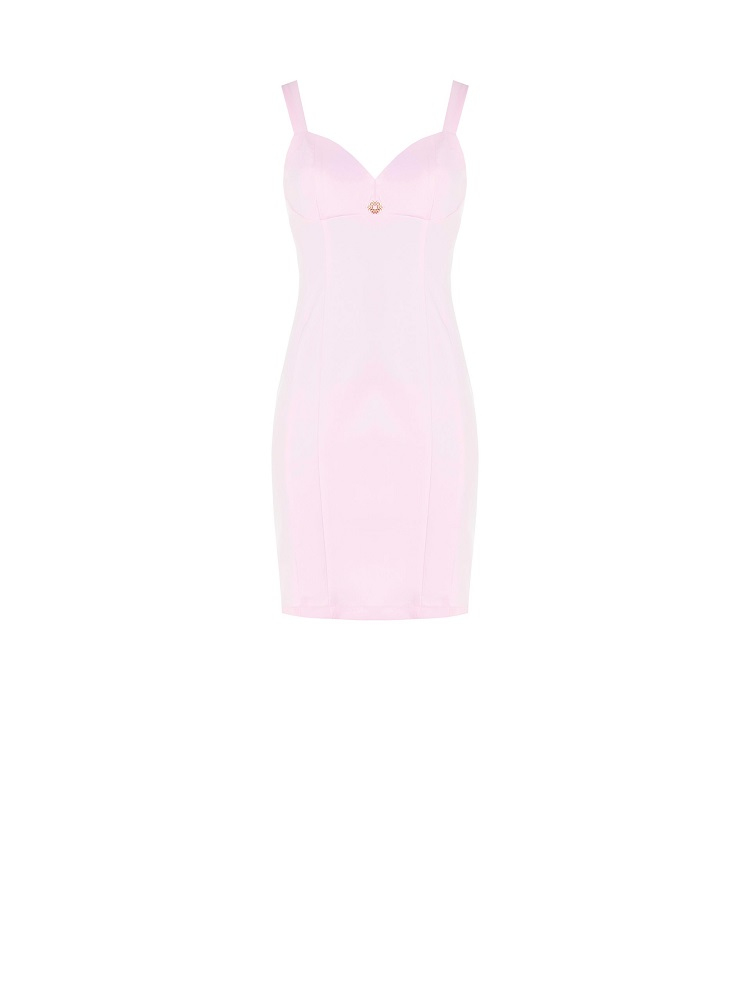 VESTIDO TUBO CORTO TIRANTES 2