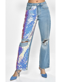 PANTALON VAQUERO LENTEJUELAS