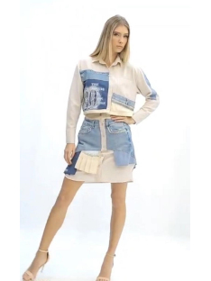 FALDA COMBI VAQUERO