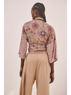BLUSA MANGA 3/4 EST CRYZADA BORDADA