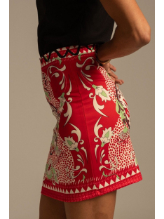 FALDA MINI ESTAMPADA HOJAS/FLORES