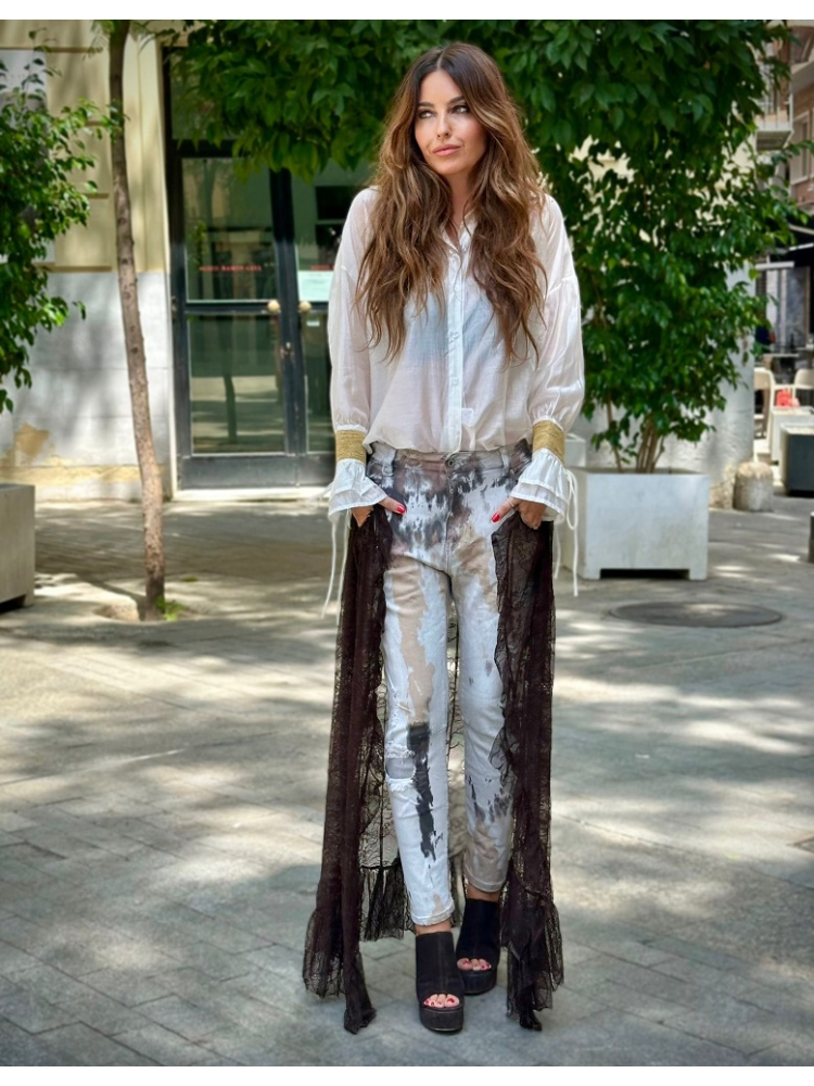 PANTALON DEGRADE ENCAJES