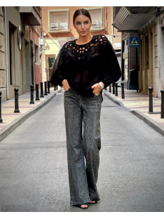 BLUSA HOMBRO CROHET