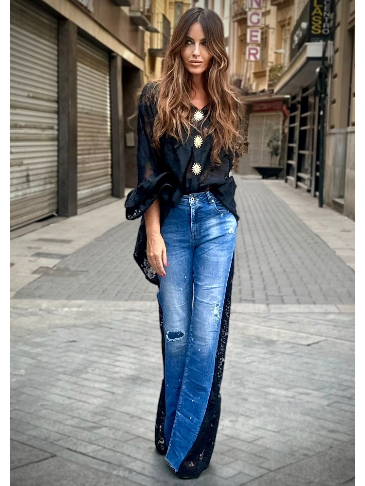 PANTALON CON ENCAJE LADO 2