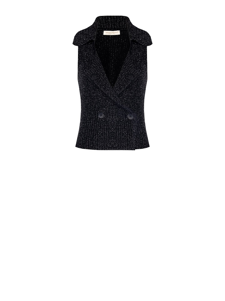 CHALECO PUNTO LUREX 2