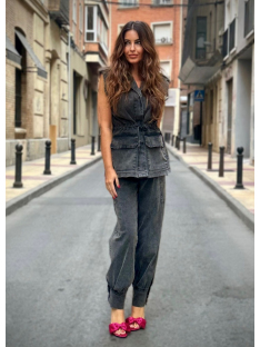 PANTALON BOTONES BAJO LAVADO