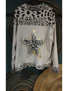 CHAQUETA ESTRELLA ANIMAL PRINT