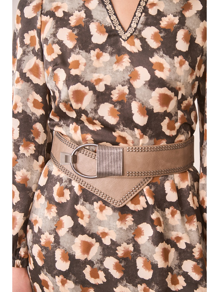 CINTURON CON TACHUELAS Y HEBILLA METALIC