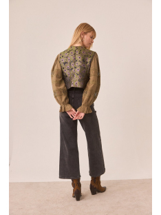 CHALECO EST JACQUARD METALIZADO