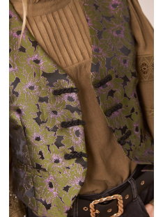 CHALECO EST JACQUARD METALIZADO