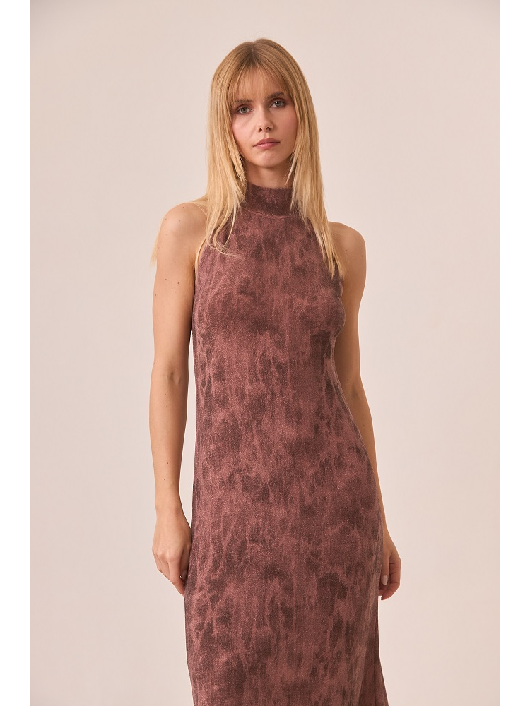 VESTIDO LARGO CLL HALTER LUREX