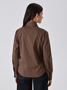 CAMISA RAYAS CON LAZO