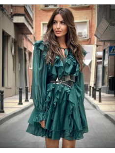 VESTIDO VOLANTE