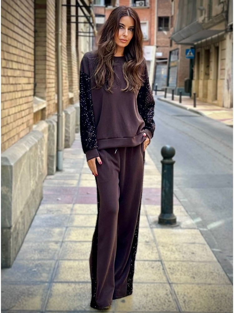 SUDADERA LENTEJUELAS