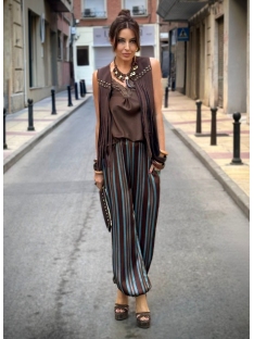 PANTALON BOMBACHO RAYAS