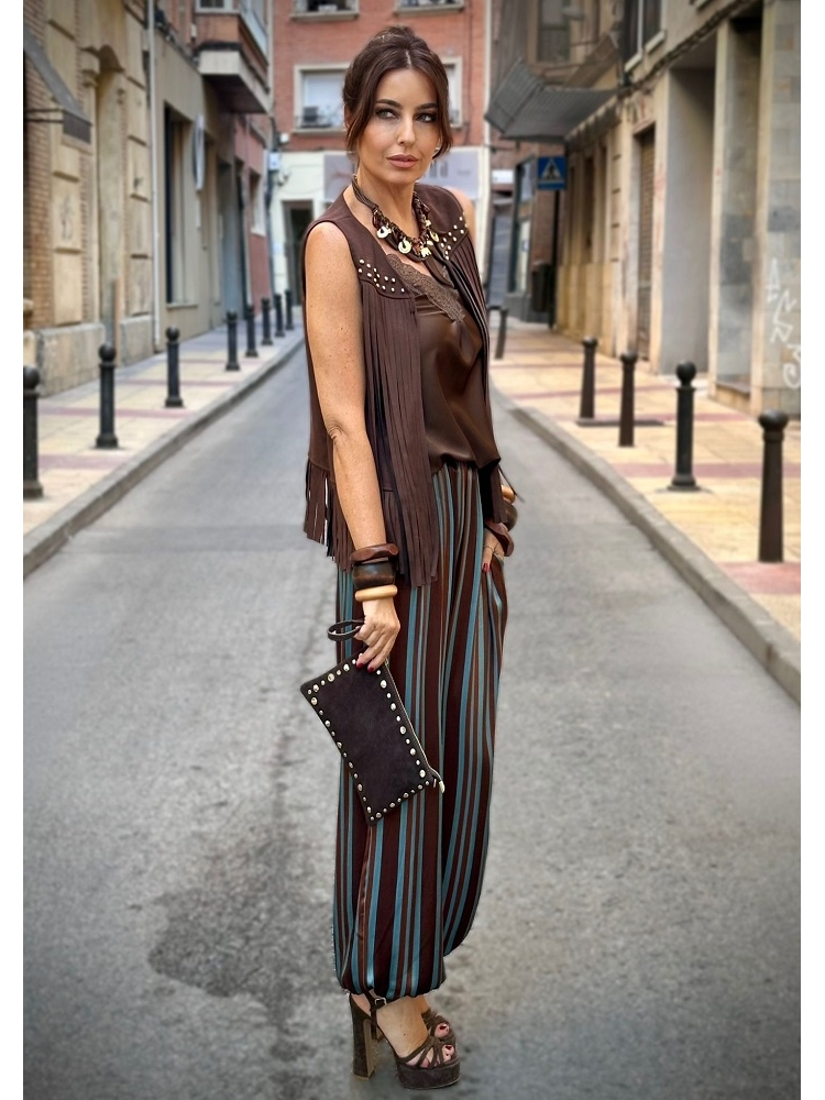 PANTALON BOMBACHO RAYAS 2