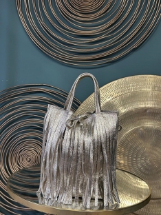 BOLSO PIEL FLECOS