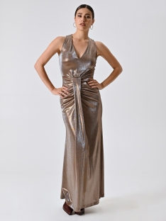 VESTIDO LARGO LUREX