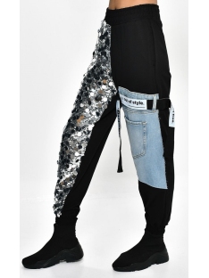 PANTALON COMBI LENTEJUELAS/VAQUERO