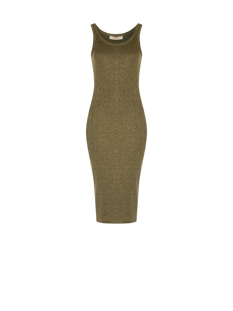 VESTIDO PUNTO ENTALLADO