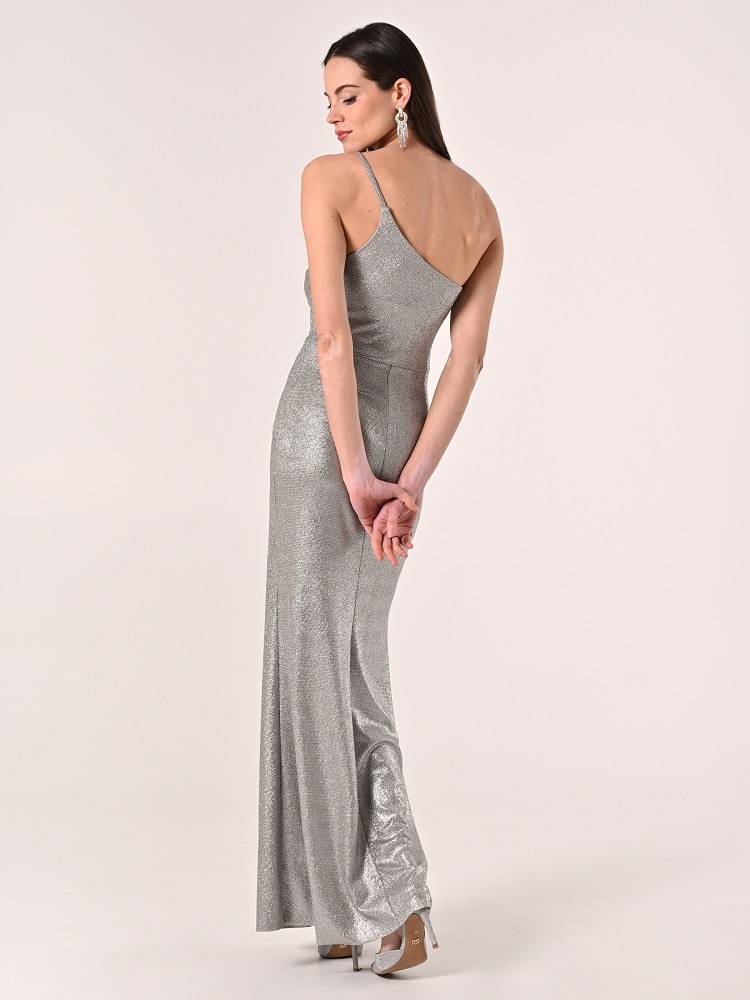 VESTIDO LARGO HOMBRO DESCUBIERTO