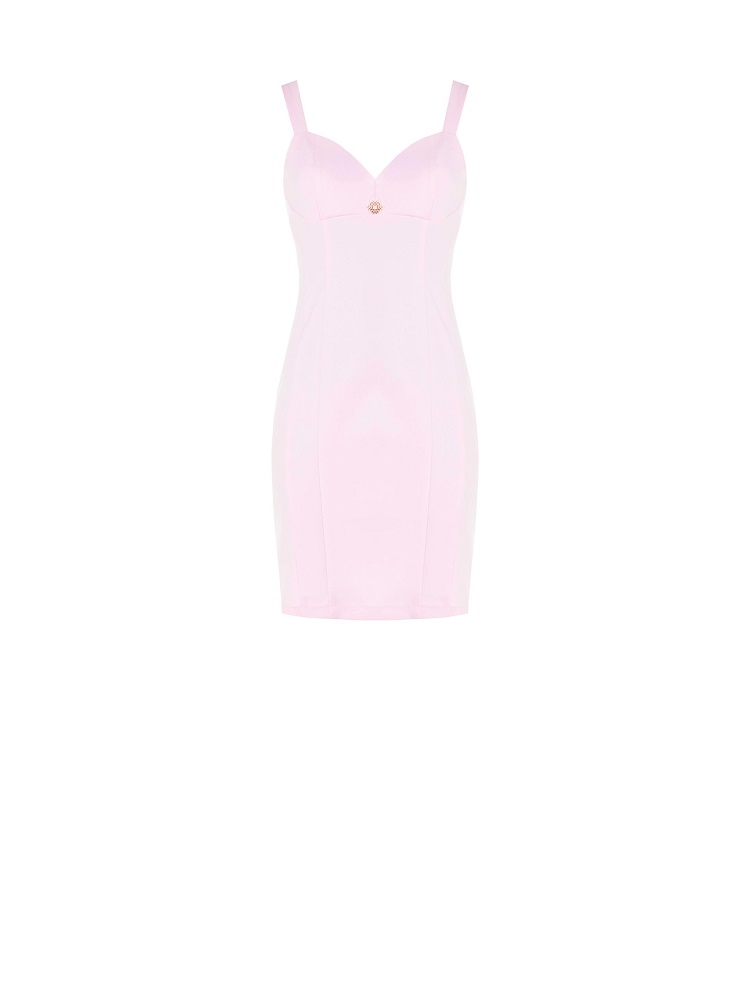 VESTIDO TUBO CORTO TIRANTES 2