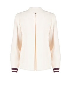 CAMISA RIBETE BURDEOS