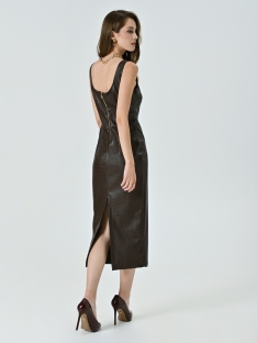 VESTIDO TUBO EST COCODRILO
